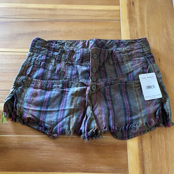 Free People Pants - NWT Free People Morning Rain Cut Off Shorts